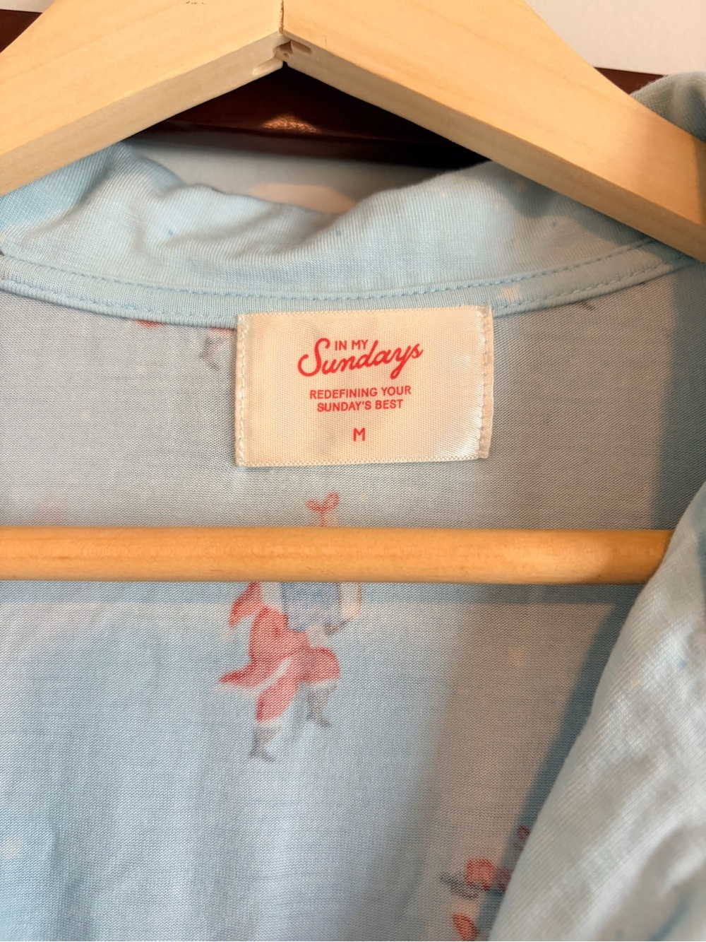 In My Sundays Santa Express Long Sleeve and Pant Pajama Set, size M monogramed - Picture 6 of 10